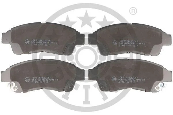 <strong>Гальмівні колодки дискові OPTIMAL BP-12064 (фото 1)</strong>