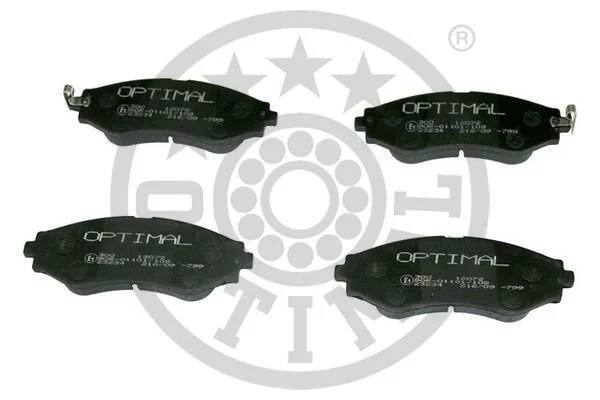 <strong>Гальмівні колодки дискові OPTIMAL BP-12072 (фото 1)</strong>