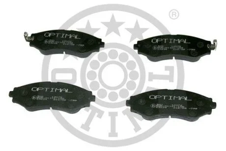 Гальмівні колодки дискові для OPTIMAL BP-12072 фото товару