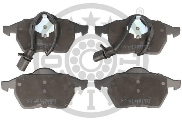 <strong>Гальмівні колодки дискові OPTIMAL BP-12080 (фото 1)</strong>