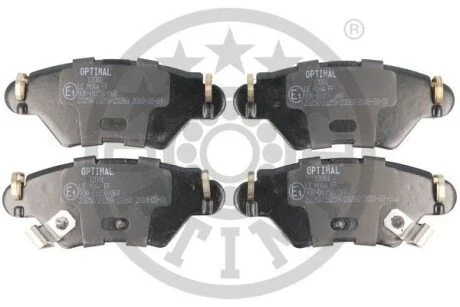 Гальмівні колодки дискові для OPTIMAL BP-12081 фото товару