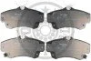 <strong>Гальмівні колодки дискові OPTIMAL BP-12089 (фото 1)</strong>
