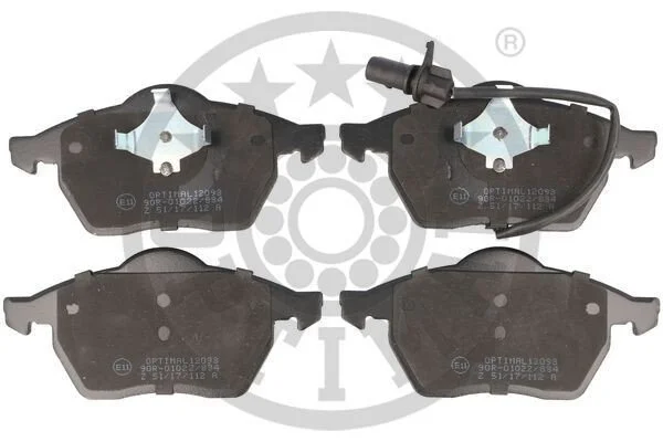 <strong>Гальмівні колодки дискові OPTIMAL BP-12093 (фото 1)</strong>