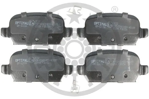<strong>Гальмівні колодки дискові OPTIMAL BP-12094 (фото 1)</strong>