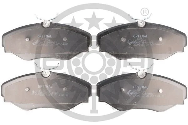 <strong>Гальмівні колодки дискові OPTIMAL BP-12112 (фото 1)</strong>