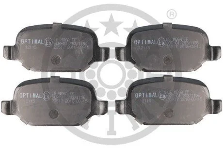 Гальмівні колодки дискові для OPTIMAL BP-12115 фото товару