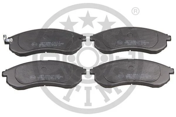 <strong>Гальмівні колодки дискові OPTIMAL BP-12117 (фото 1)</strong>