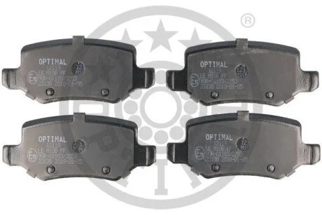 Гальмівні колодки дискові для OPTIMAL BP-12119 фото товару