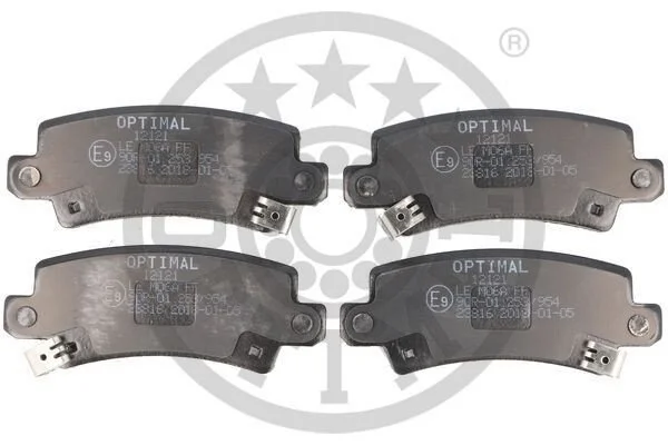 <strong>Гальмівні колодки дискові OPTIMAL BP-12121 (фото 1)</strong>