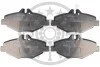 <strong>Гальмівні колодки дискові OPTIMAL BP-12127 (фото 1)</strong>