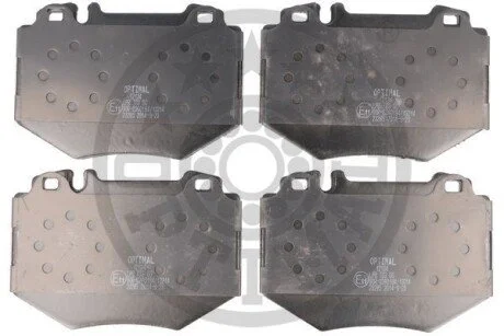 Гальмівні колодки дискові для Mercedes OPTIMAL BP-12134 фото товару