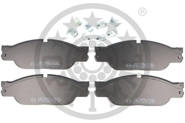 <strong>Гальмівні колодки дискові OPTIMAL BP-12138 (фото 1)</strong>