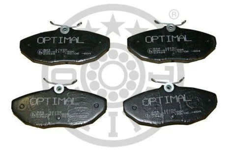 Гальмівні колодки дискові для OPTIMAL BP-12152 фото товару