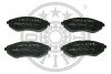 <strong>Гальмівні колодки дискові OPTIMAL BP-12154 (фото 1)</strong>