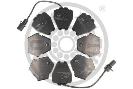 Гальмівні колодки дискові для Volkswagen, Audi OPTIMAL BP-12158 фото товару