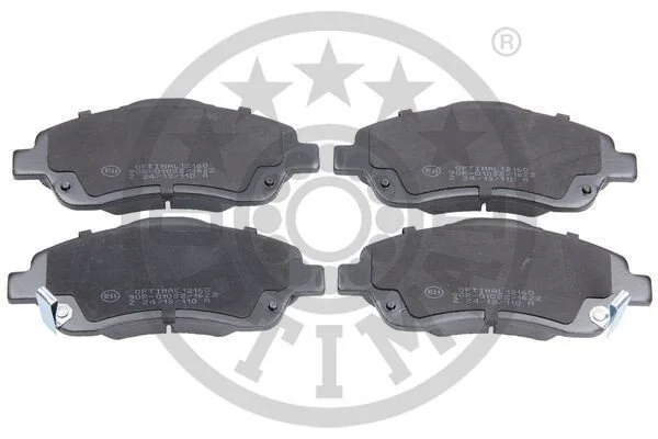 <strong>Гальмівні колодки дискові OPTIMAL BP-12160 (фото 1)</strong>