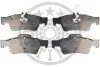 <strong>Гальмівні колодки дискові OPTIMAL BP-12162 (фото 1)</strong>