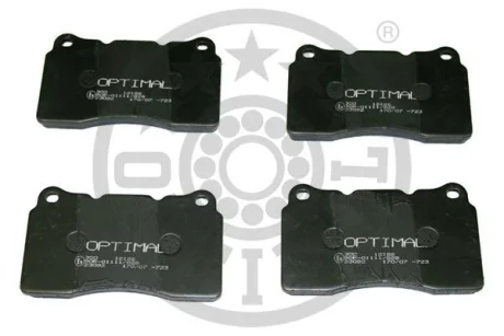Гальмівні колодки дискові для OPTIMAL BP-12166 фото товару