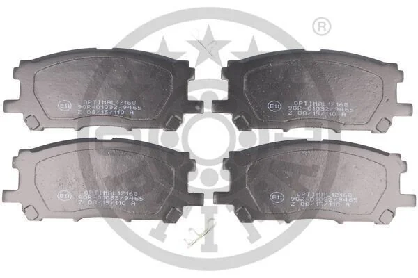 <strong>Гальмівні колодки дискові OPTIMAL BP-12168 (фото 1)</strong>