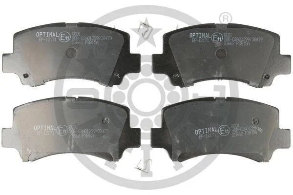 <strong>Гальмівні колодки дискові OPTIMAL BP-12171 (фото 1)</strong>