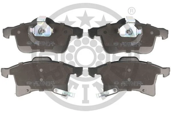 <strong>Гальмівні колодки дискові OPTIMAL BP-12174 (фото 1)</strong>