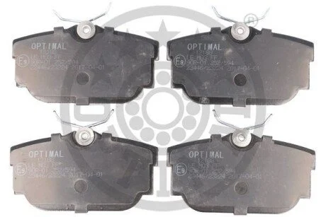 Гальмівні колодки дискові для OPTIMAL BP-12188 фото товару