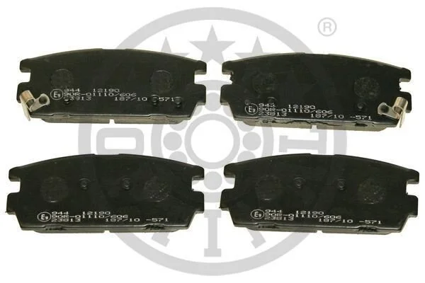 <strong>Гальмівні колодки дискові OPTIMAL BP-12190 (фото 1)</strong>