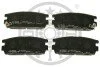<strong>Гальмівні колодки дискові OPTIMAL BP-12190 (фото 1)</strong>