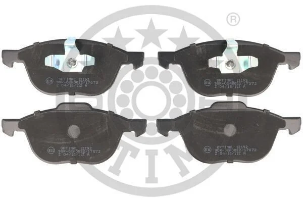 <strong>Гальмівні колодки дискові OPTIMAL BP-12192 (фото 1)</strong>
