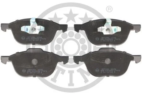 Гальмівні колодки дискові для OPTIMAL BP-12192 фото товару