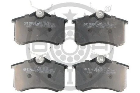 Гальмівні колодки дискові для OPTIMAL BP-12208 фото товару