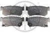 <strong>Гальмівні колодки дискові OPTIMAL BP-12209 (фото 1)</strong>