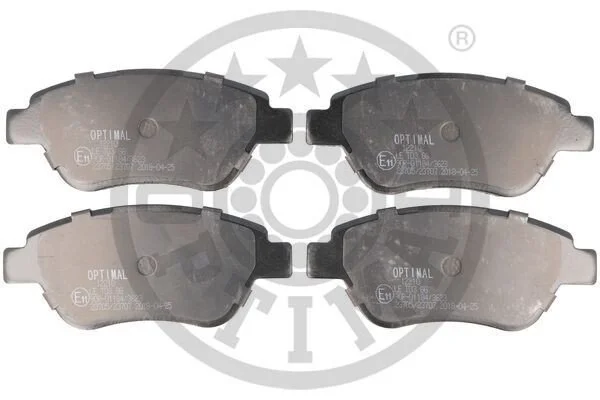 <strong>Гальмівні колодки дискові OPTIMAL BP-12210 (фото 1)</strong>