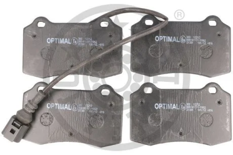 Гальмівні колодки дискові для OPTIMAL BP-12212 фото товару