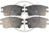 <strong>Гальмівні колодки дискові OPTIMAL BP-12238 (фото 1)</strong>