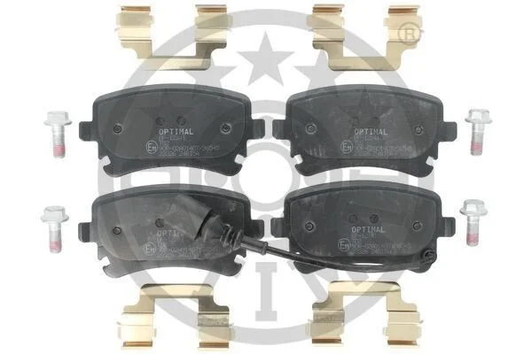 <strong>Гальмівні колодки дискові OPTIMAL BP-12241 (фото 1)</strong>