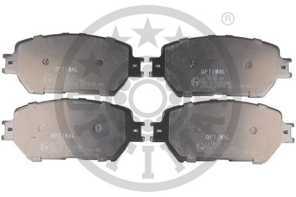 <strong>Гальмівні колодки дискові OPTIMAL BP-12253 (фото 1)</strong>