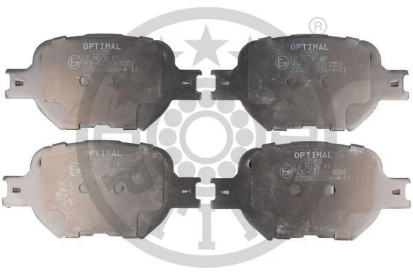 <strong>Гальмівні колодки дискові OPTIMAL BP-12258 (фото 1)</strong>