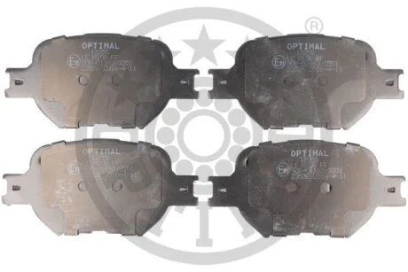 Гальмівні колодки дискові для Toyota, Lexus OPTIMAL BP-12258 фото товару