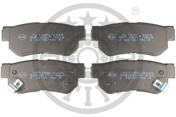 <strong>Гальмівні колодки дискові OPTIMAL BP-12268 (фото 1)</strong>