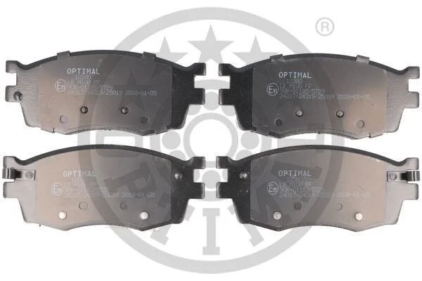 <strong>Гальмівні колодки дискові OPTIMAL BP-12280 (фото 1)</strong>