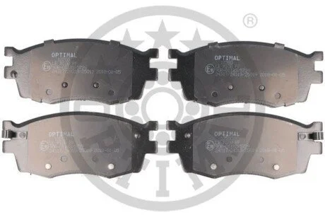 Гальмівні колодки дискові для OPTIMAL BP-12280 фото товару