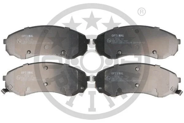 <strong>Гальмівні колодки дискові OPTIMAL BP-12281 (фото 1)</strong>