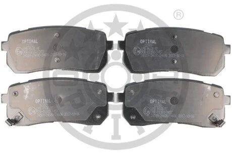Гальмівні колодки дискові для OPTIMAL BP-12282 фото товару