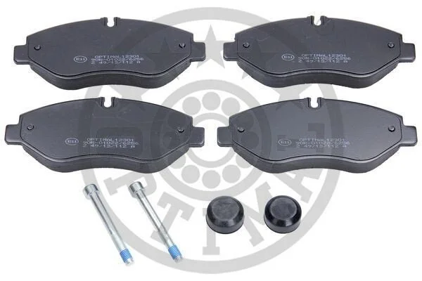 <strong>Гальмівні колодки дискові OPTIMAL BP-12301 (фото 1)</strong>