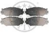 <strong>Гальмівні колодки дискові OPTIMAL BP-12307 (фото 1)</strong>