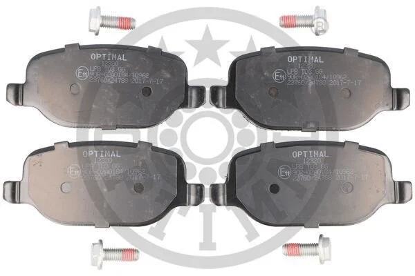 <strong>Гальмівні колодки дискові OPTIMAL BP-12320 (фото 1)</strong>
