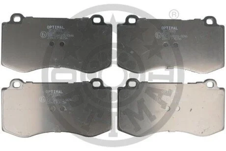 Гальмівні колодки дискові для OPTIMAL BP-12321 фото товару