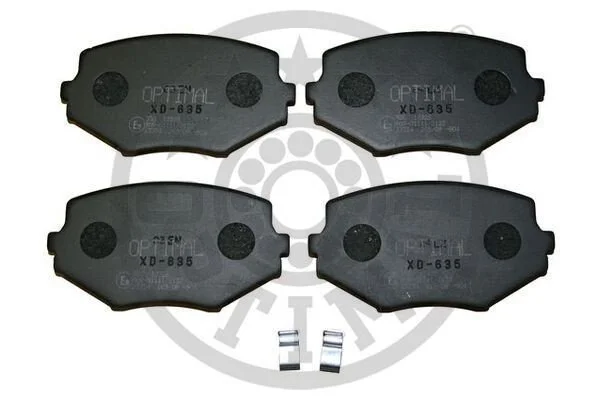 <strong>Гальмівні колодки дискові OPTIMAL BP-12326 (фото 1)</strong>