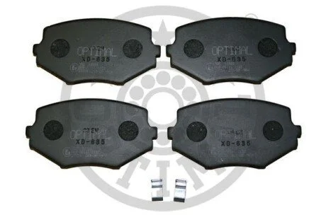 Гальмівні колодки дискові для OPTIMAL BP-12326 фото товару
